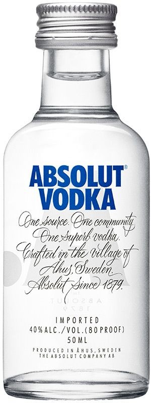 Absolut vodka 0,05l