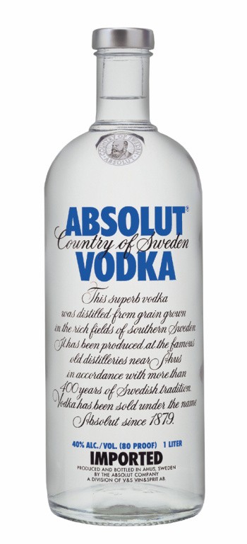 Absolut vodka 1l