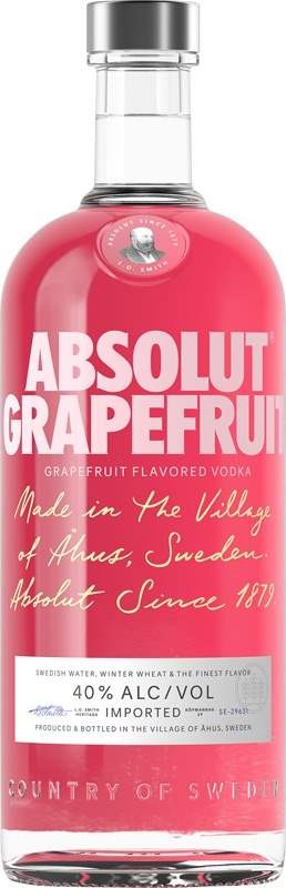 Absolut vodka Grapefruit 1l