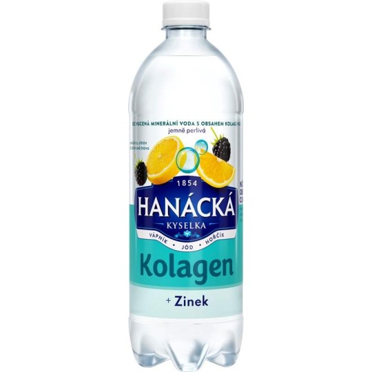 Hanácká Kyselka Kolagen ostružina & citron 0,7l - PET