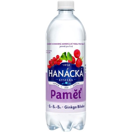 Hanácká Kyselka Paměť červený & černý rybíz 0,7l - PET