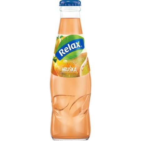 Relax hruška 0,2l sklo
