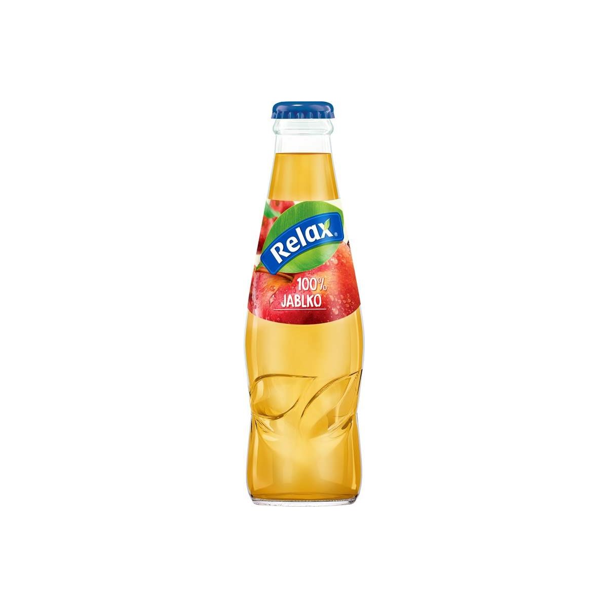 Relax jablko 100% 0,2l sklo