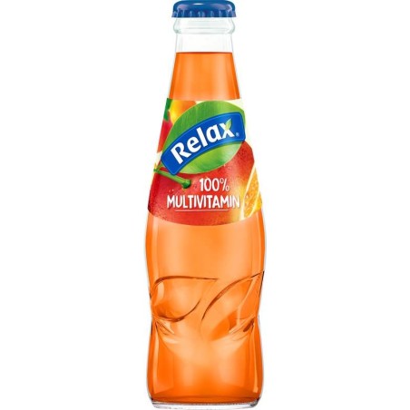Relax multivitamin 100% 0,2l sklo