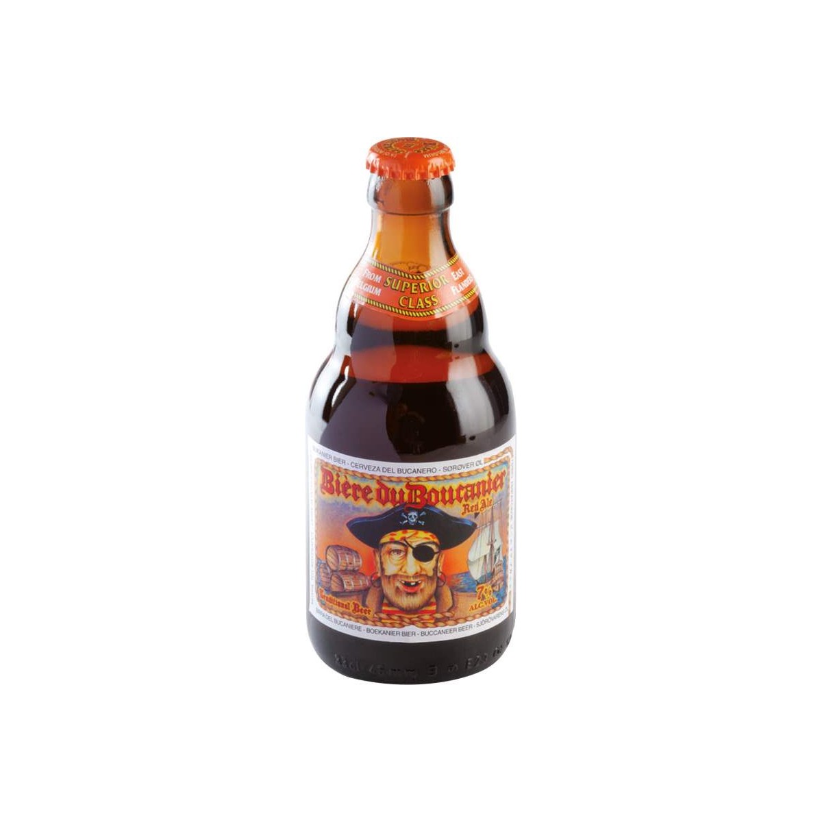 Boucanier Red 0,33l - sklo