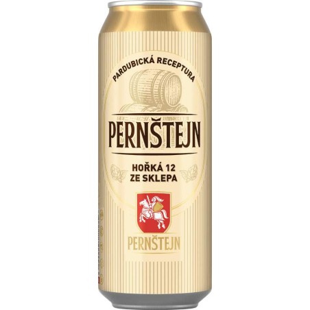 Pernštejn Hořká 12° ze sklepa 0,5l - plech