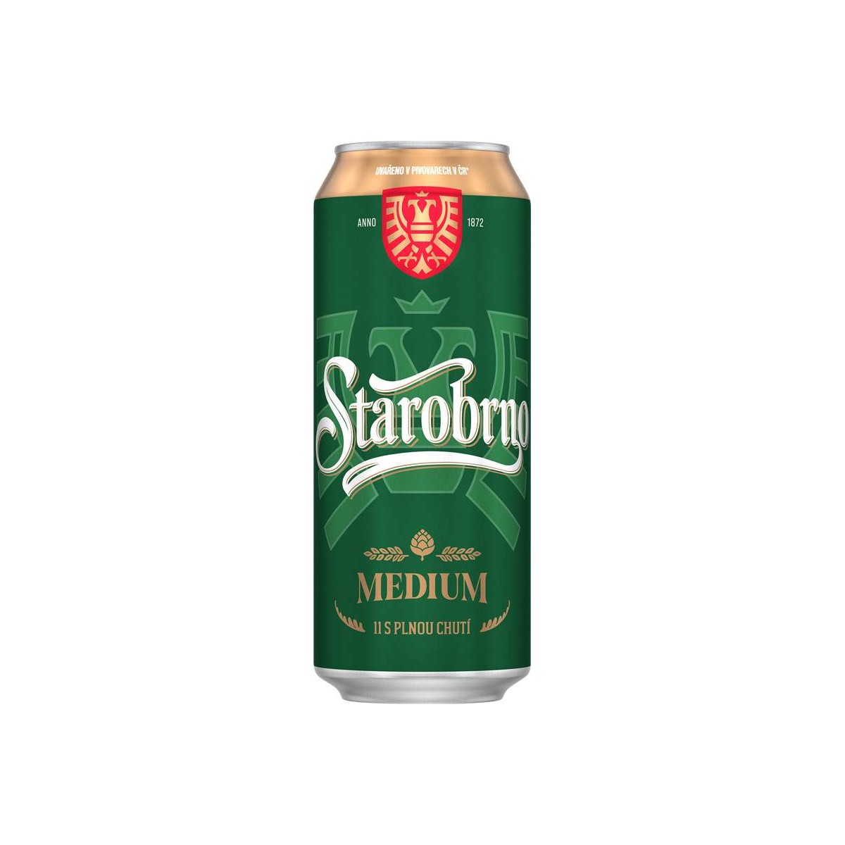 Starobrno Medium 0,5l - plech