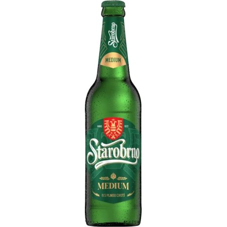 Starobrno Medium 0,5l - sklo