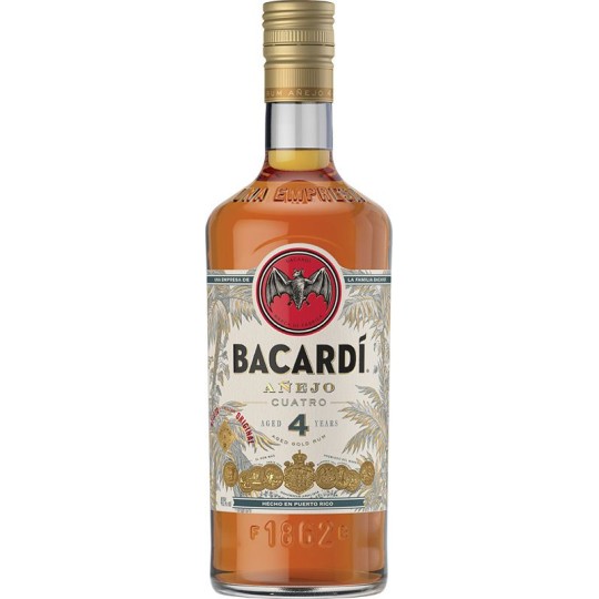 Bacardi Aňejo Cuatro 4 YO 0,7l