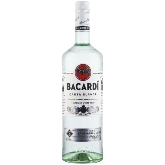 Bacardi Carta Blanca 1l