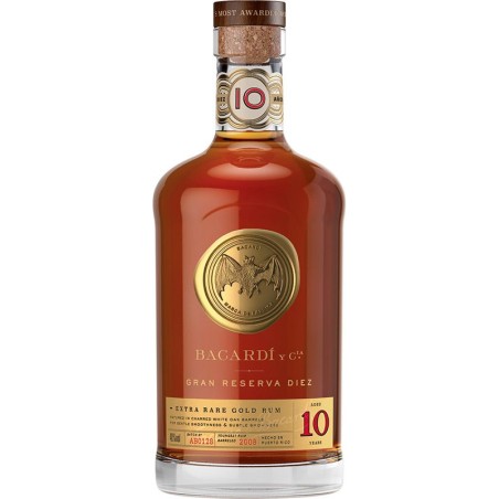 Bacardi Old Gran Reserva Diez 10 YO 0,7l