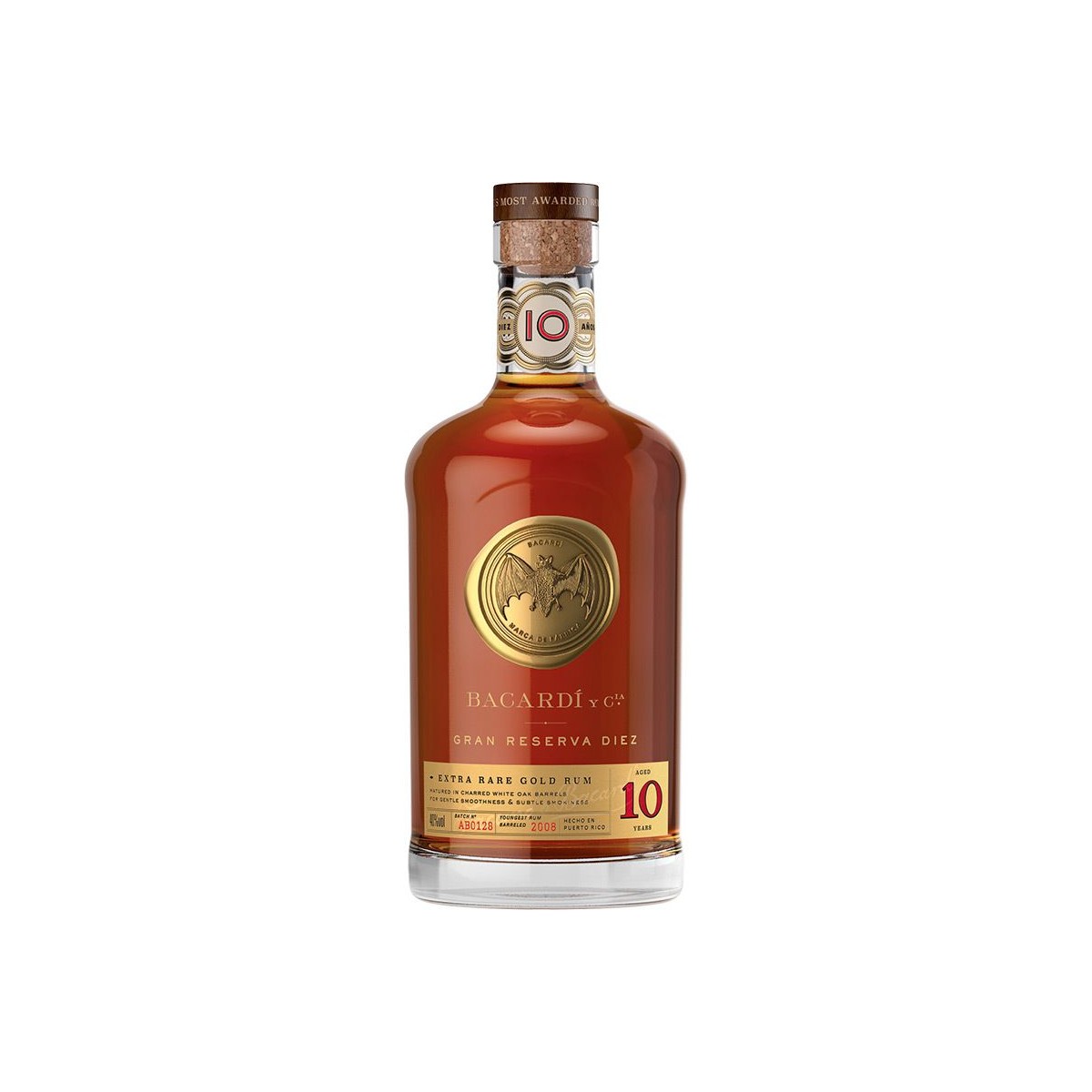 Bacardi Old Gran Reserva Diez 10 YO 0,7l