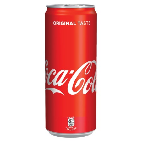 Coca cola 0,33l - plech
