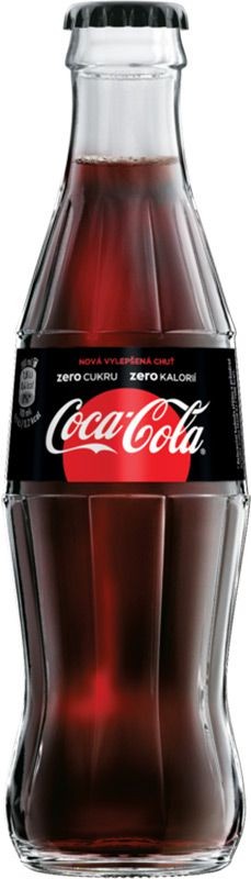 Coca cola ZERO 0,2l - sklo