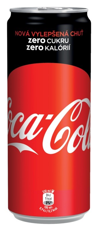 Coca cola ZERO 0,33l - plech