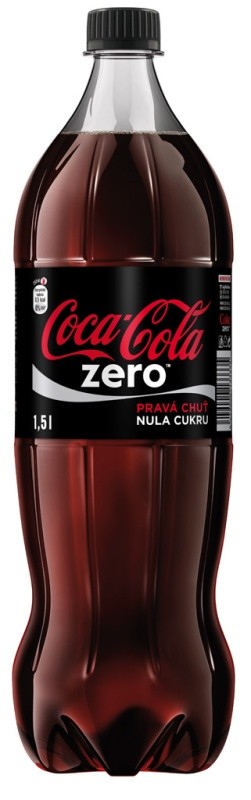 Coca cola ZERO 1,5l - PET
