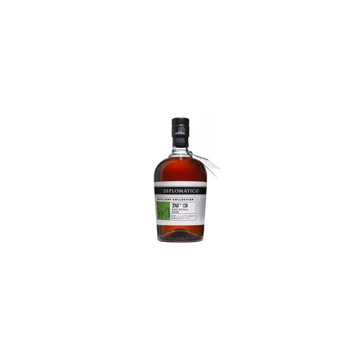 Diplomático Distillery Collection No.3 Pot Still Rum 0,7l