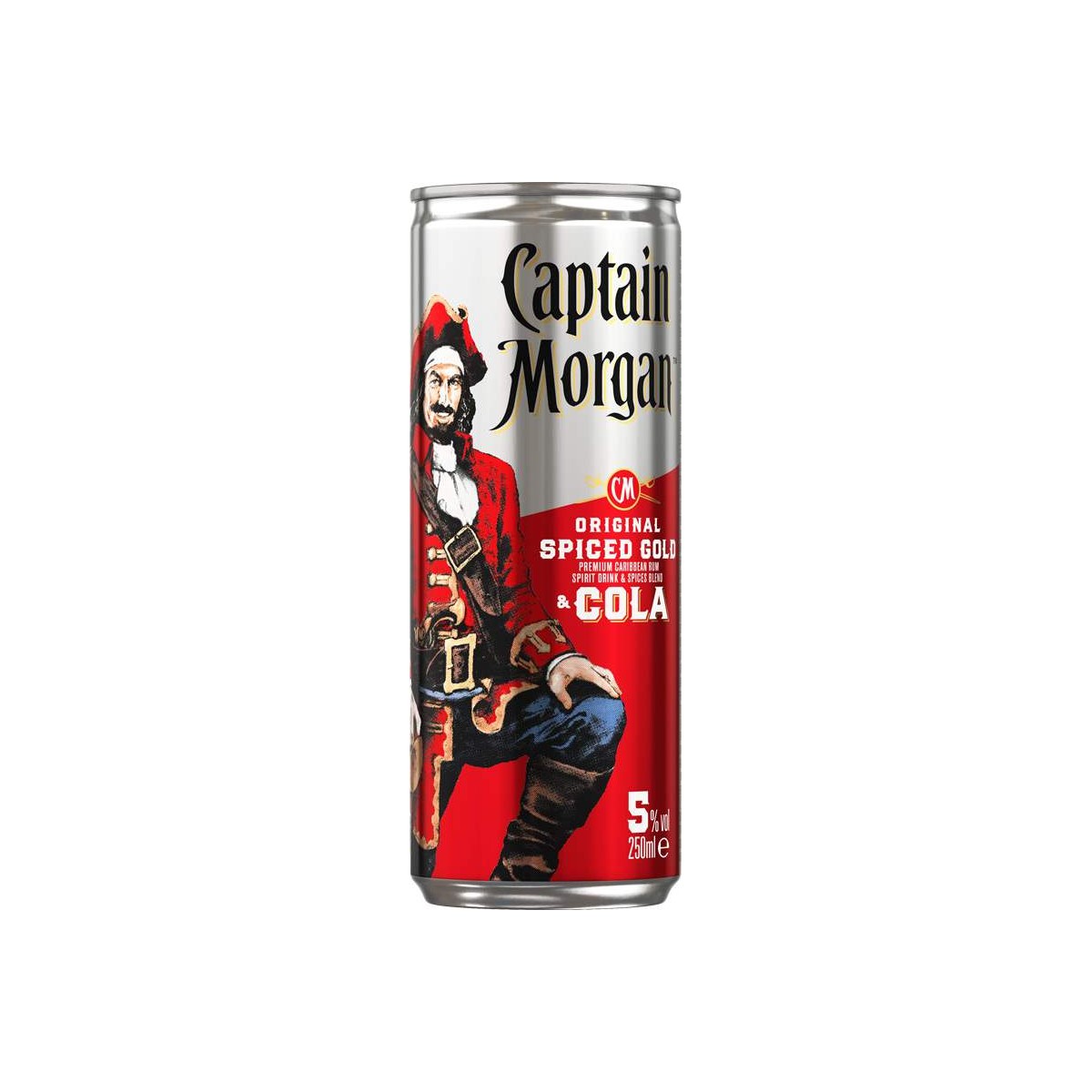 Captain Morgan Spice & Cola 0,25l plech