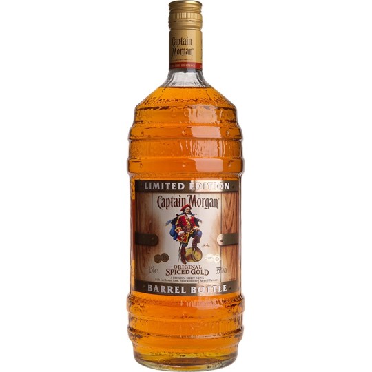 Captain Morgan Spiced Gold Barel 1,5l