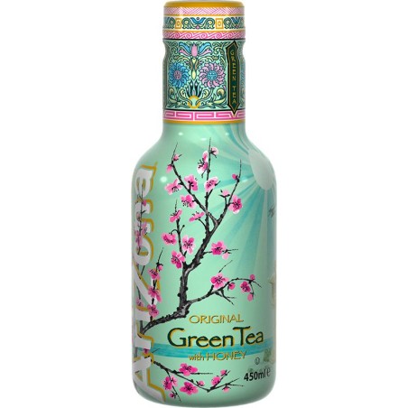 AriZona Green tea Honey 0,45l - PET