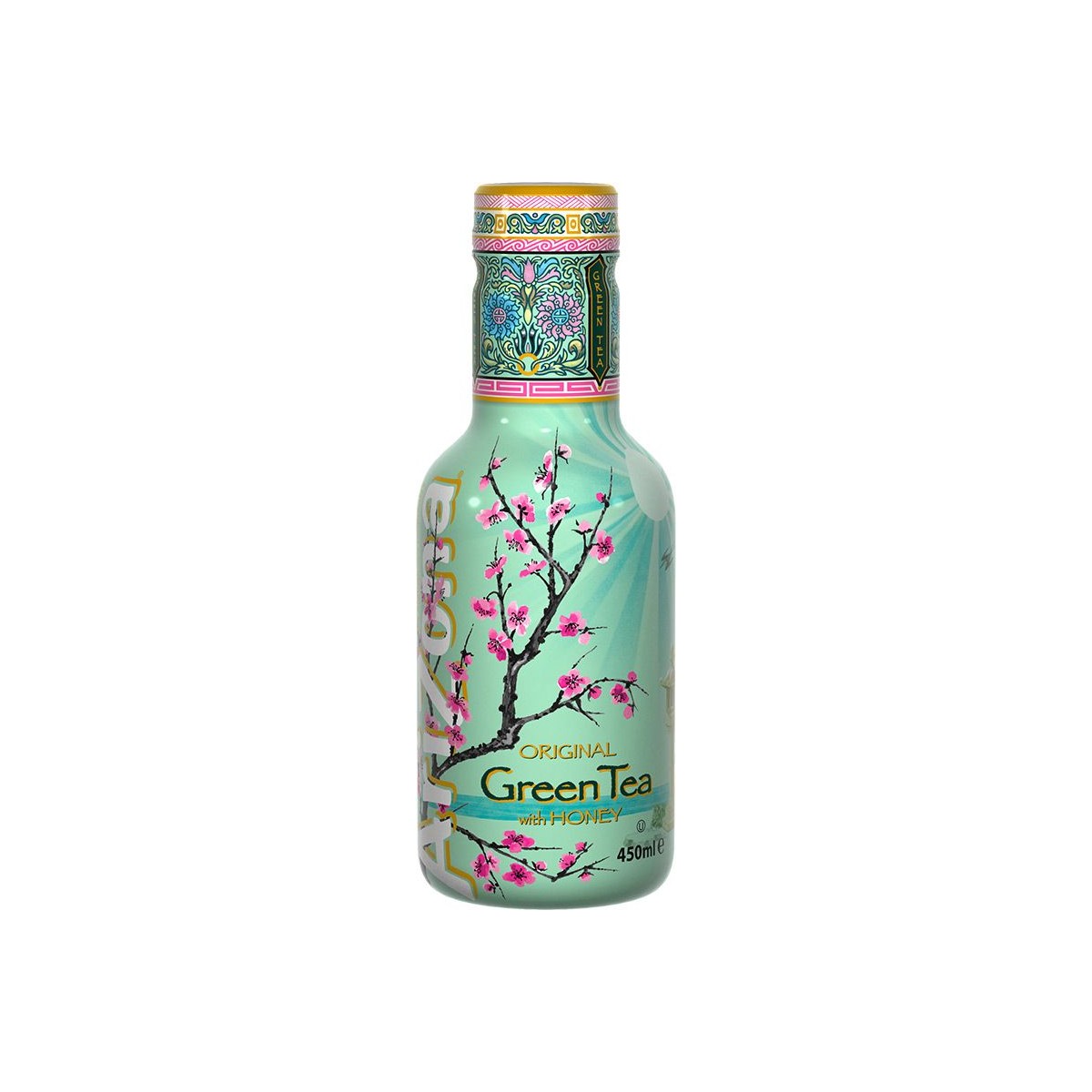 AriZona Green tea Honey 0,45l - PET