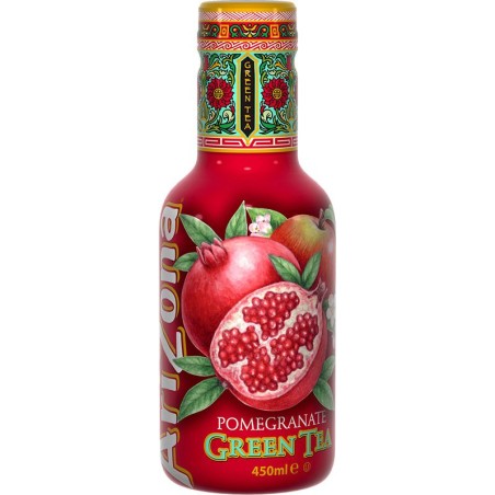 AriZona Green tea Pomegranate 0,45l - PET