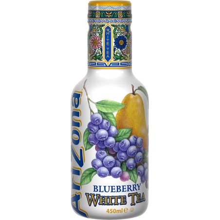 AriZona Whitte tea Blueberry 0,45l - PET