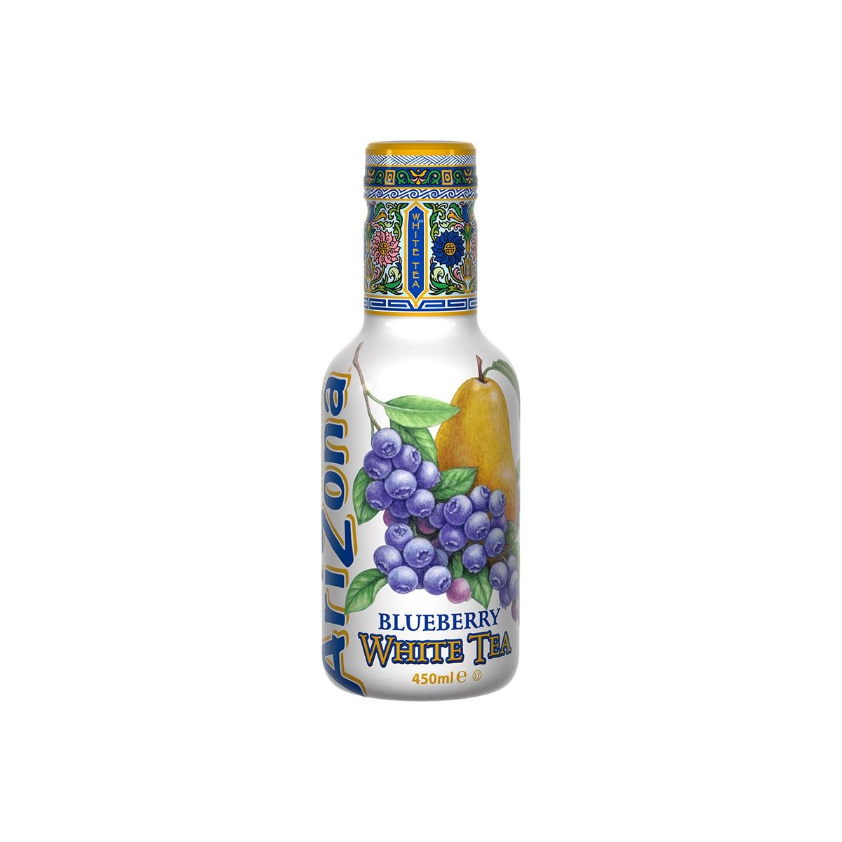 AriZona Whitte tea Blueberry 0,45l - PET