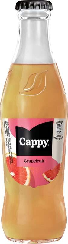 Cappy grapefruit 50% 0,25l - sklo