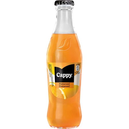 Cappy pomeranč 51% 0,25l - sklo