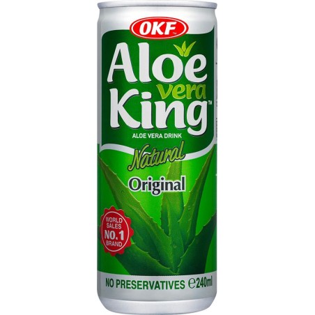 Aloe Vera drink King Natural OKF 0,24l - plech