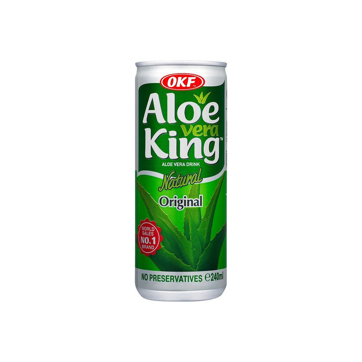 Aloe Vera drink King Natural OKF 0,24l - plech