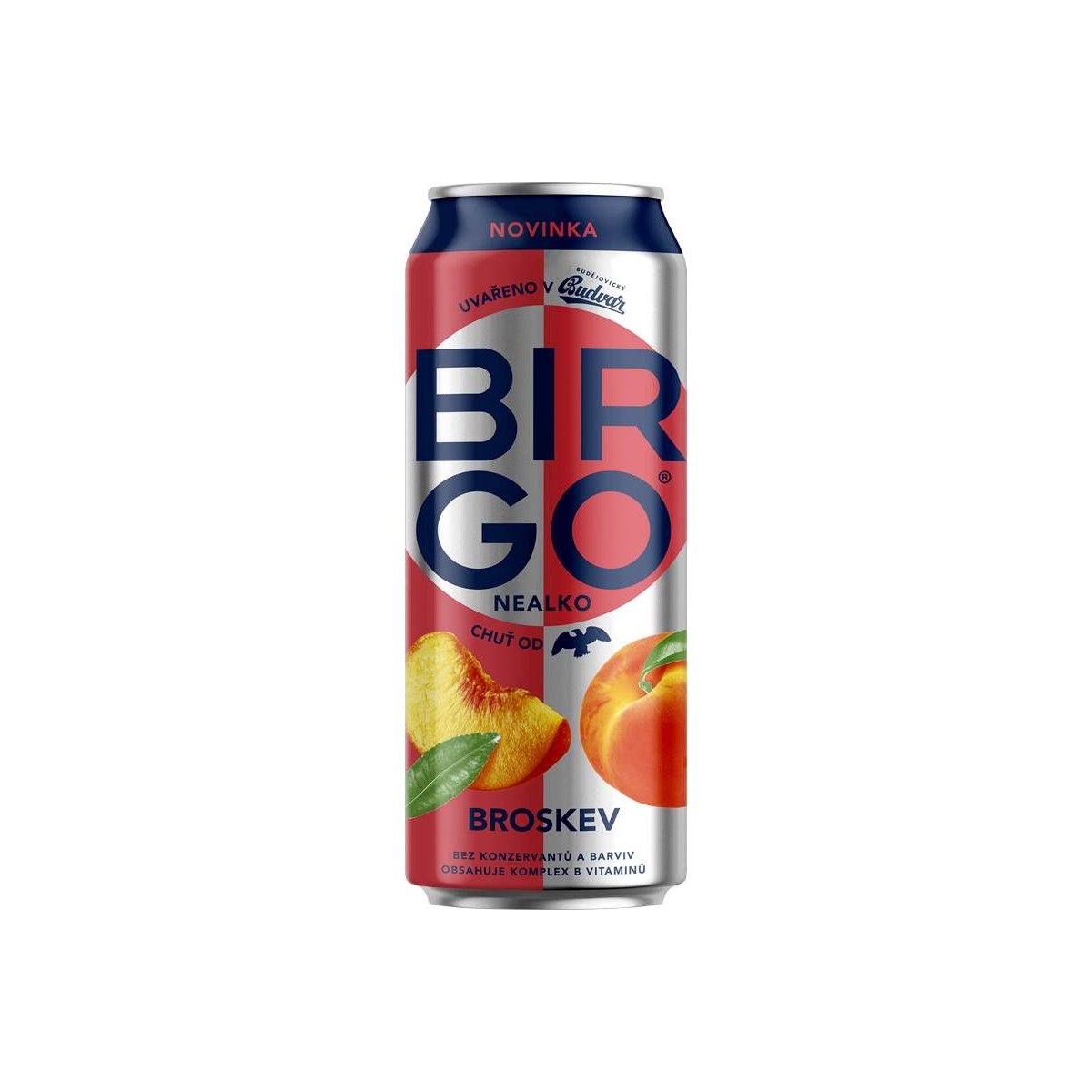 Birgo broskev 0,5l plech