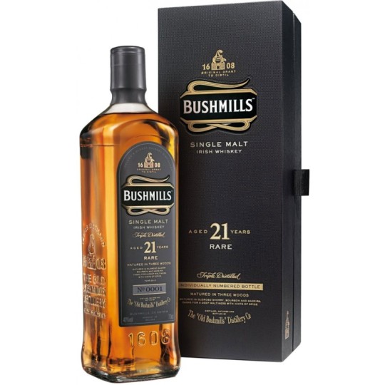 Bushmills malt 21 let 0,7l