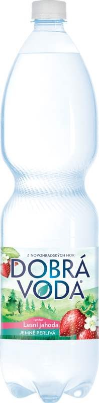Dobrá voda Lesní jahoda 1,5l - PET