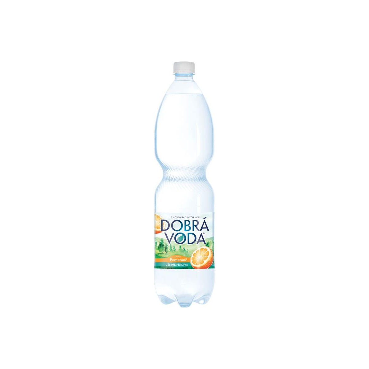 Dobrá voda Pomeranč 1,5l - PET
