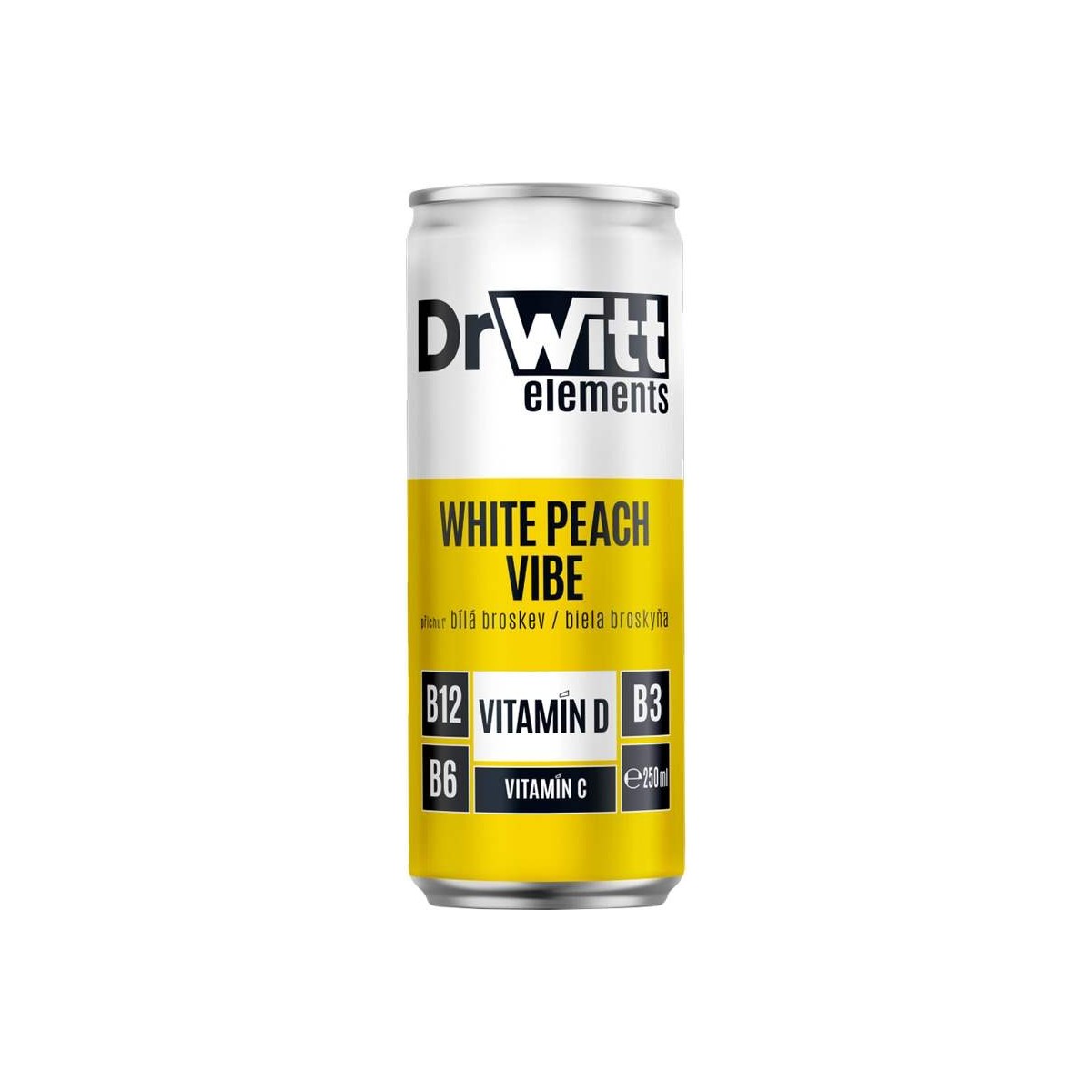 DrWitt Elements White Peach Vibe 0,25l - plech