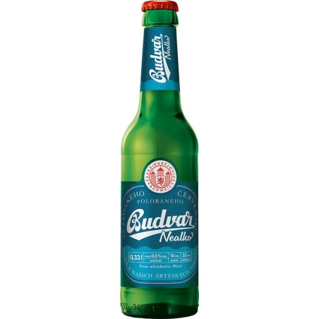 Budweiser Budvar nealkoholické 0,33l - sklo