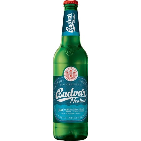 Budweiser Budvar nealkoholické 0,5l - sklo