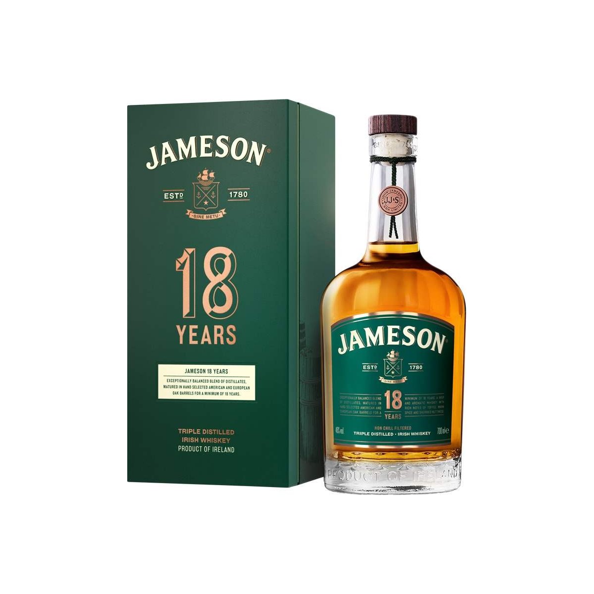 Jameson 18 let 0,7l