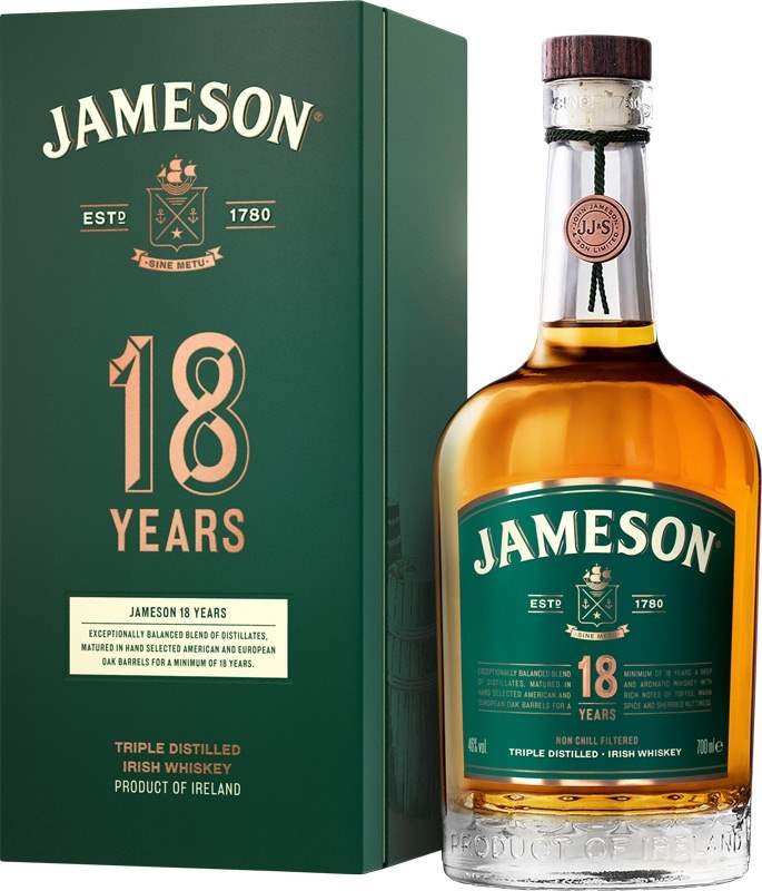 Jameson 18 let 0,7l