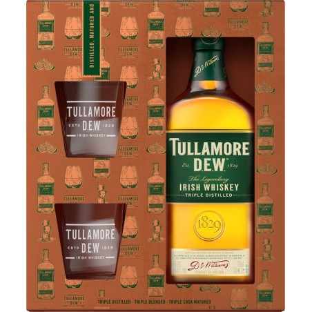 Tullamore D.E.W Original 0,7l - kazeta 2 skleničky