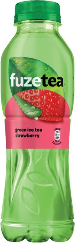 Fuze Tea Green Ice Tea strawberry & aloe 0,5l - PET