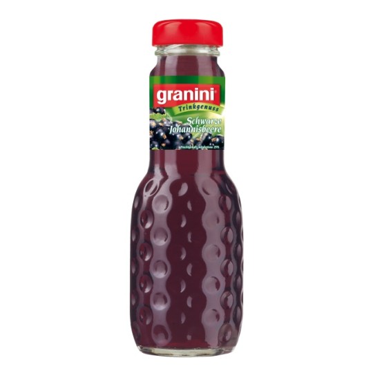 Granini Černý rybíz 0,2l - sklo