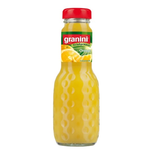 Granini Pomeranč 100% 0,2l - sklo