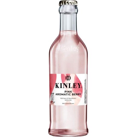 Kinley Pink Aromatic Berry 0,25l sklo