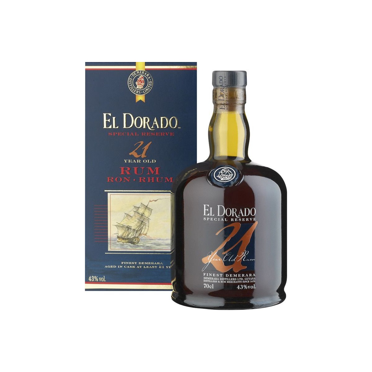 El Dorado 21 let 0,7l