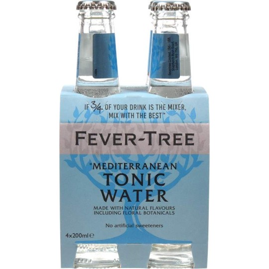 Fever-Tree Mediterranean Tonic Water 4x0,2l