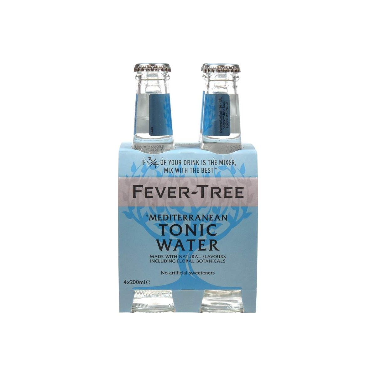 Fever-Tree Mediterranean Tonic Water 4x0,2l