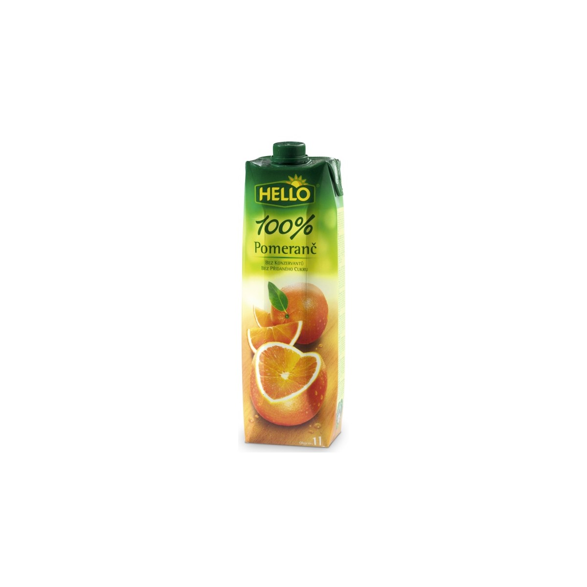 Hello pomeranč 100% 1l